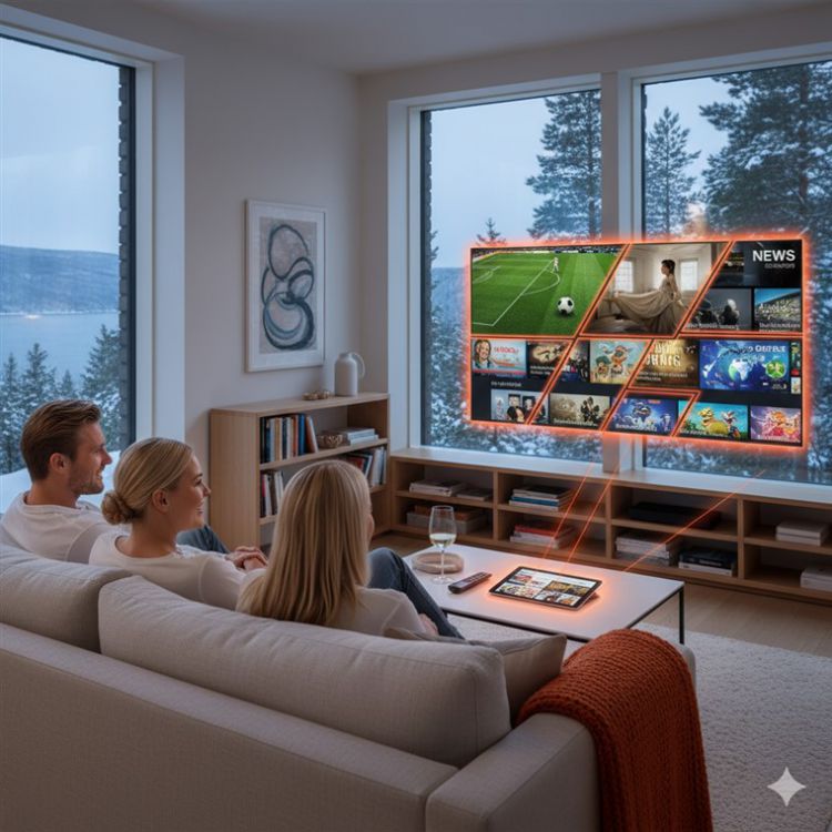 Vornic360 IPTV platform features