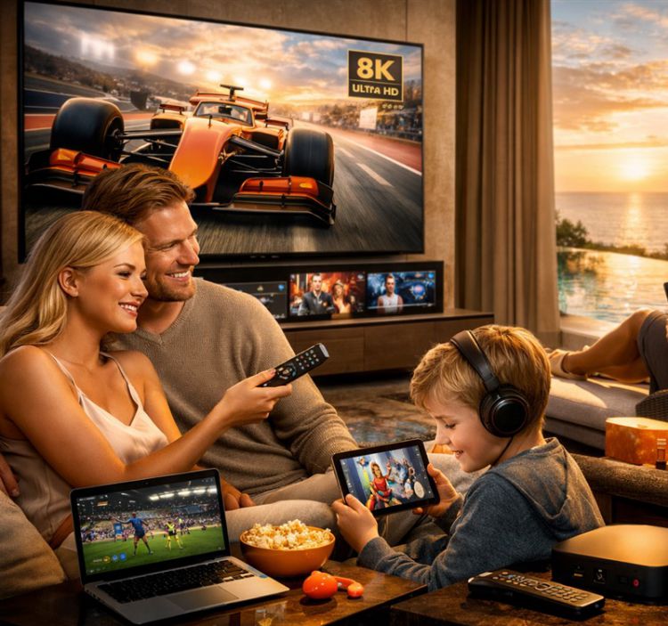 Vornic360 IPTV platform features