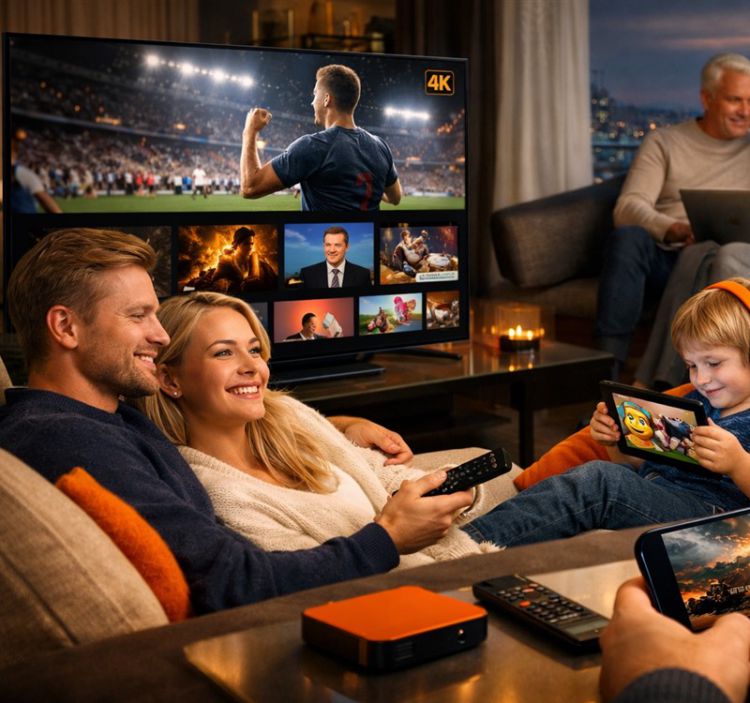 Vornic360 IPTV platform features